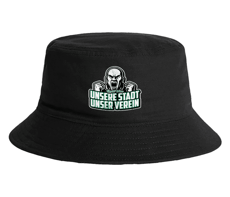 Rapid Wien Unsere Stadt unser verein Bucket Hat