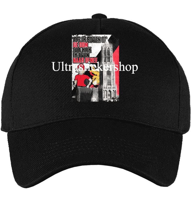Als ik boven op de dom sta kijk ik even naar benee Cap