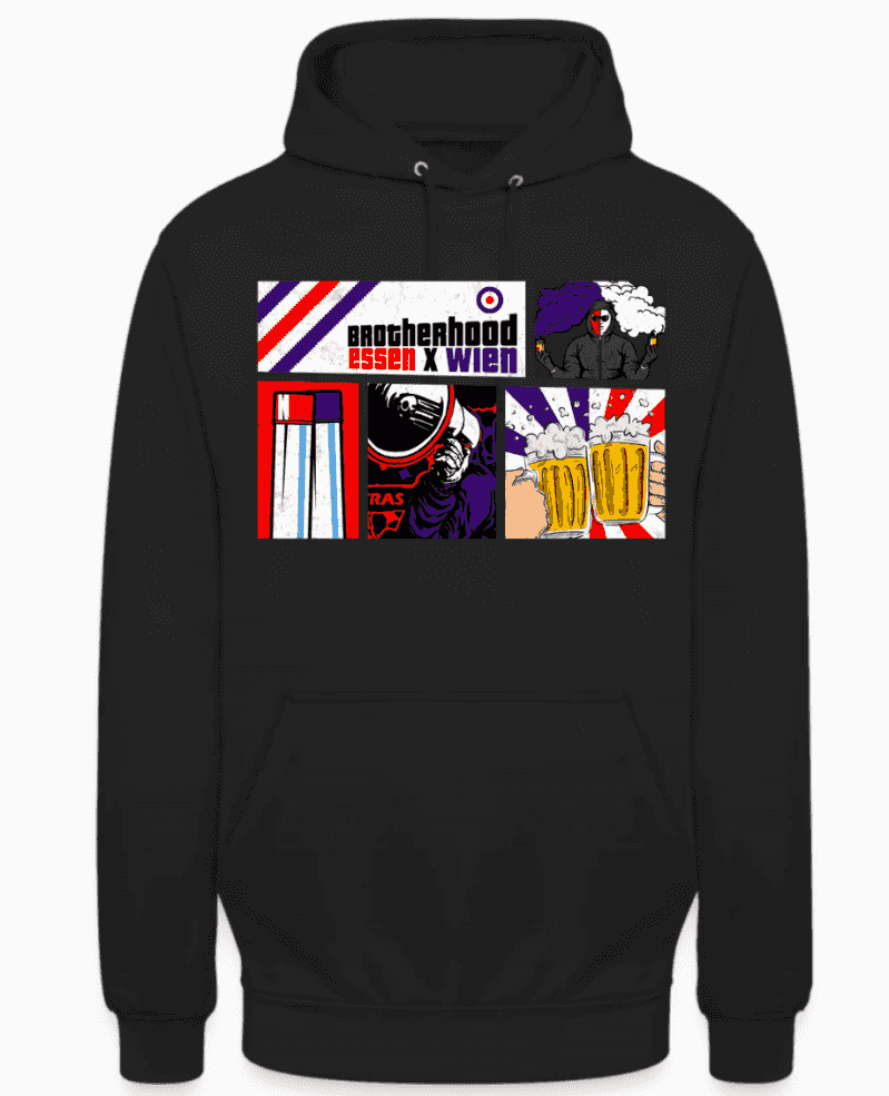 Brotherhood essen X wien Hoodie