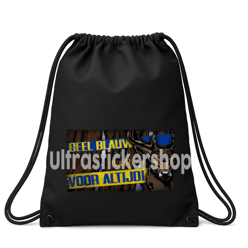 Geel blauw voor altijd Sack Pack