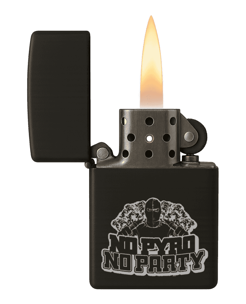 No pyro no party Lighter