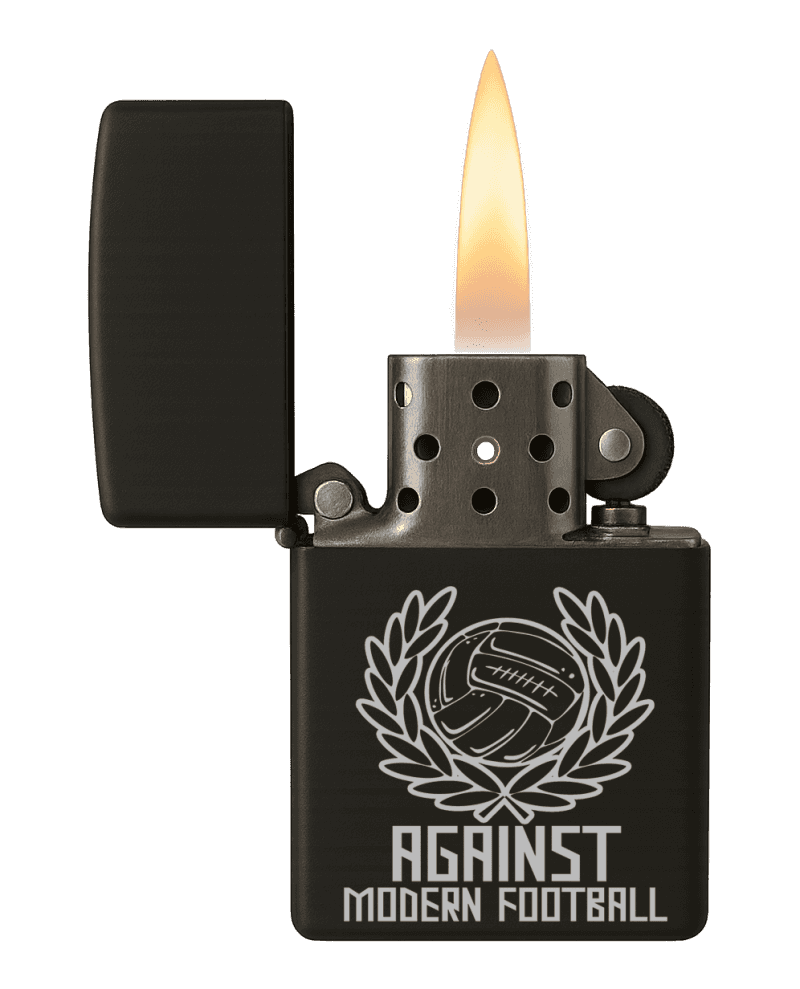 Against modern football Lighter