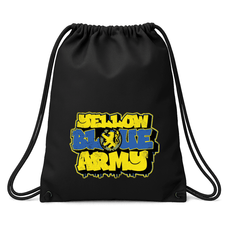 Yellow Blue Army Sack Pack