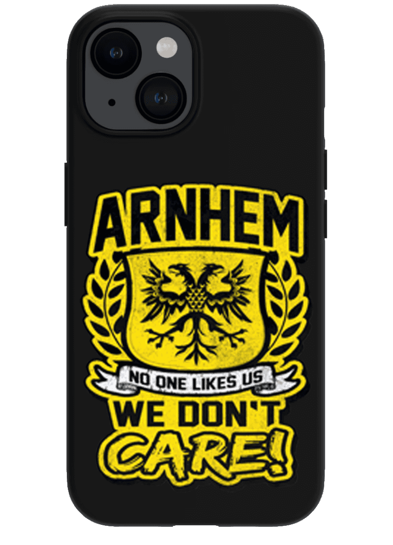 Arnhem no one likes us we don't care! Iphone Case