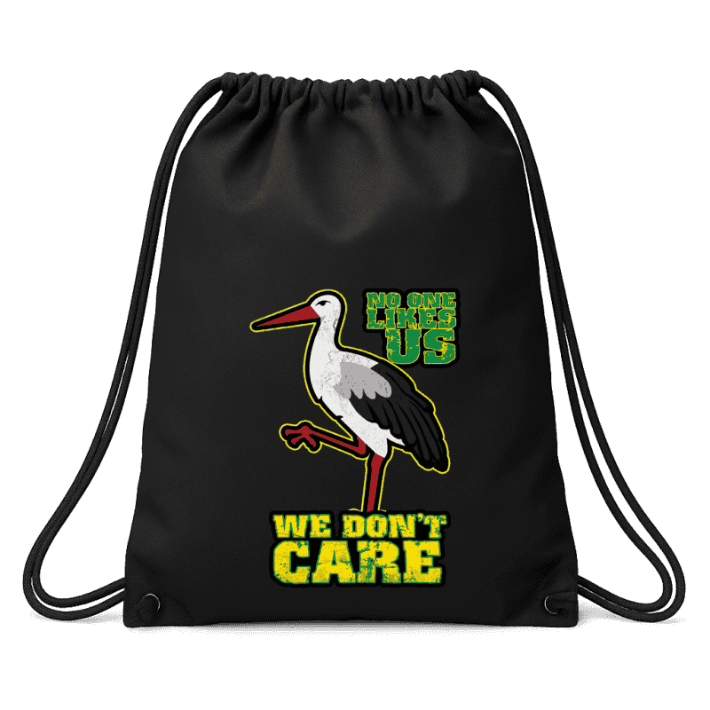 No one likes us we don't care- Den Haag Sack Pack
