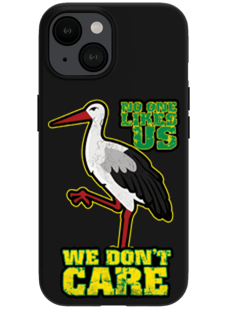 No one likes us we don't care- Den Haag Iphone Case