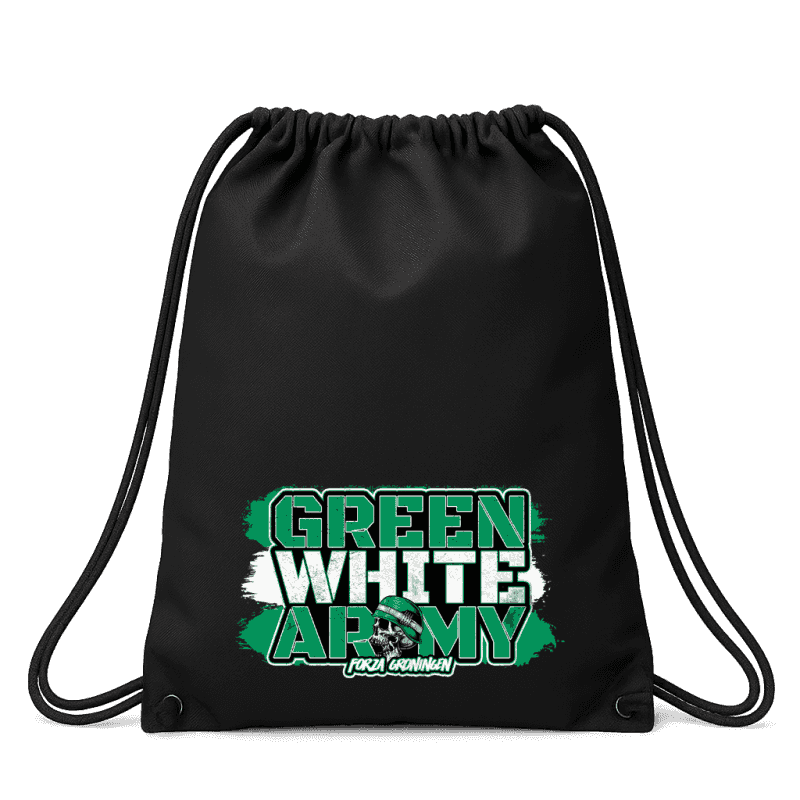 Green white army Sack Pack