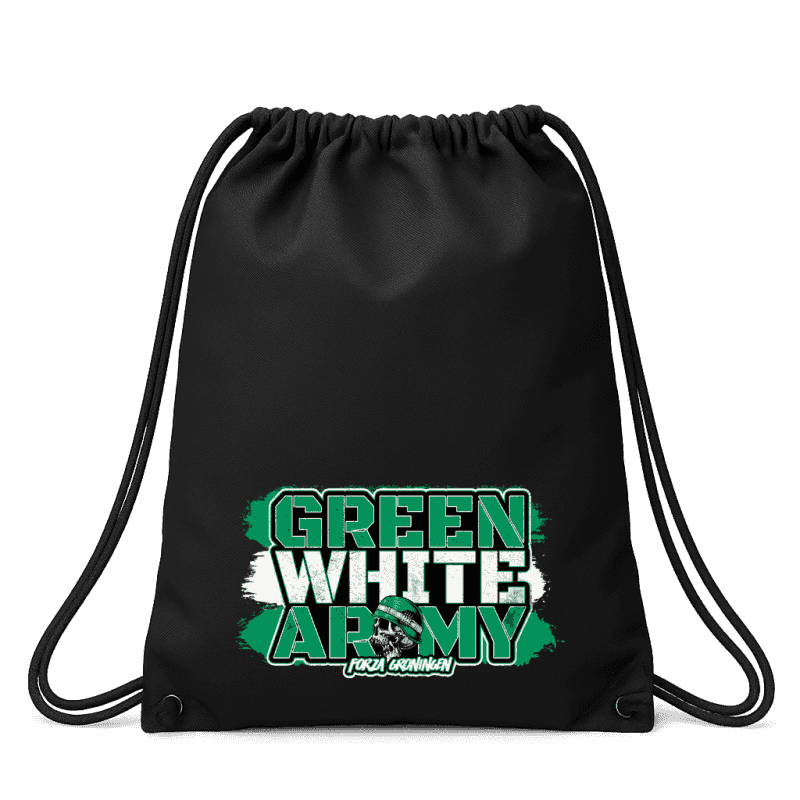 Green white army Sack Pack
