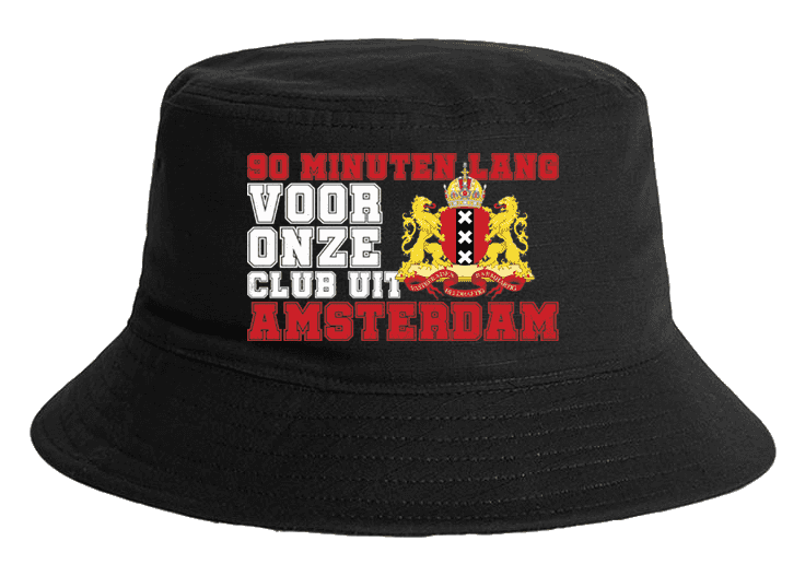 90 Minuten lang voor onze club uit Amsterdam Bucket Hat