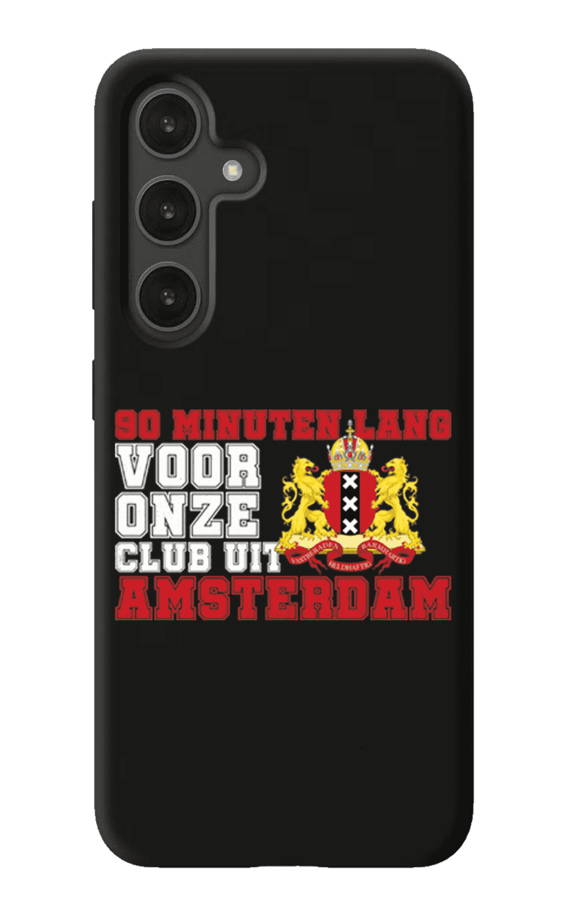 90 Minuten lang voor onze club uit Amsterdam Samsung Case