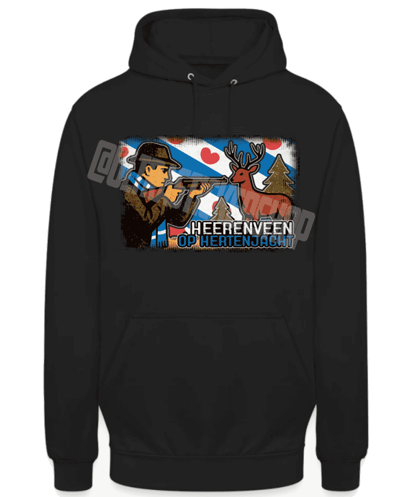 Heerenveen op hertenjacht Hoodie