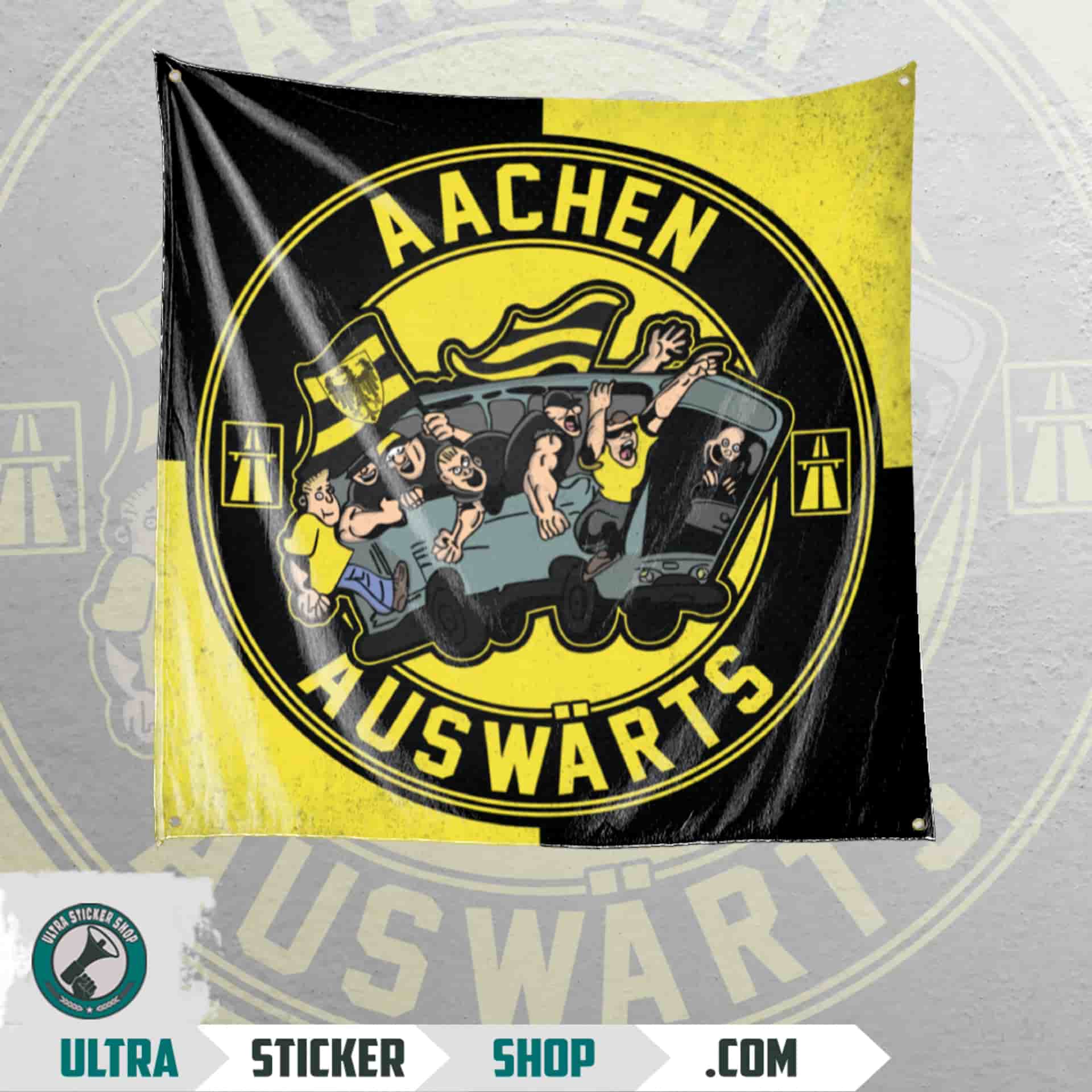 Aachen auswärts Flag
