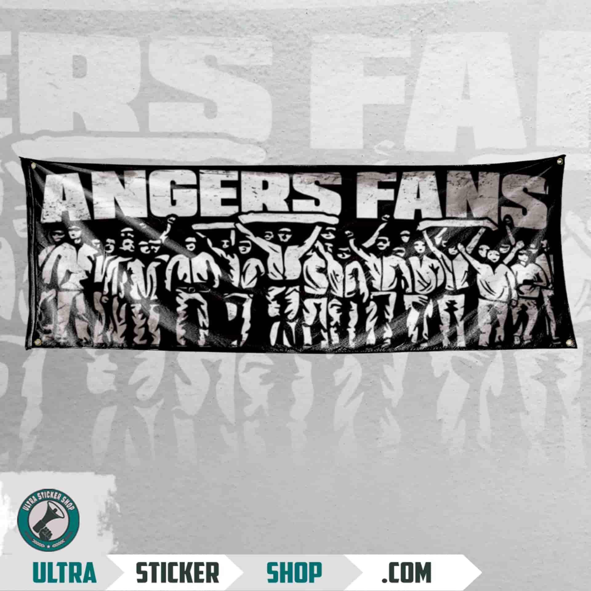 Angers fans Flag