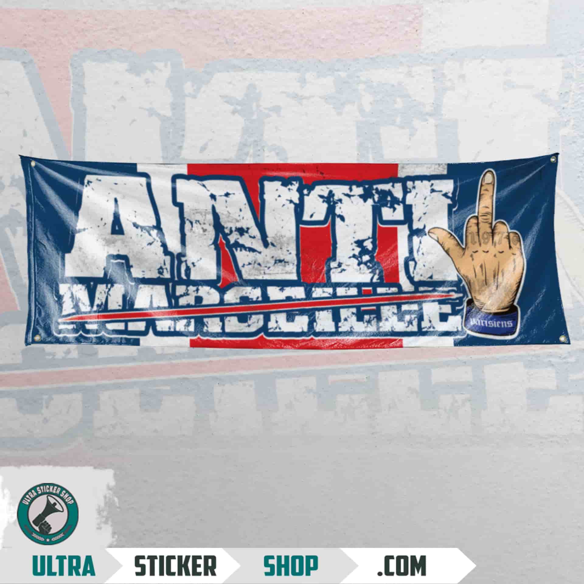 Anti Marseille Flag