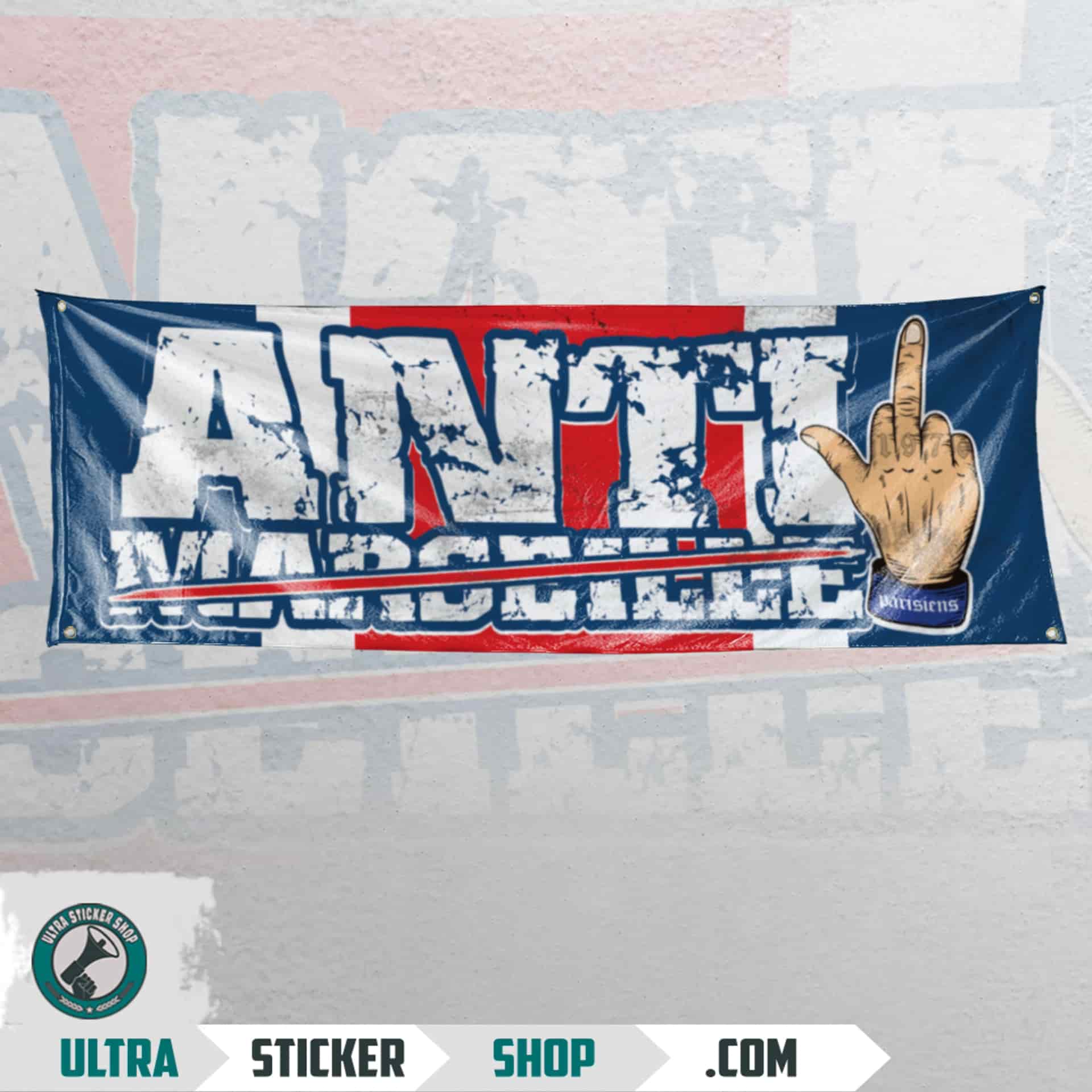 Anti Marseille Flag