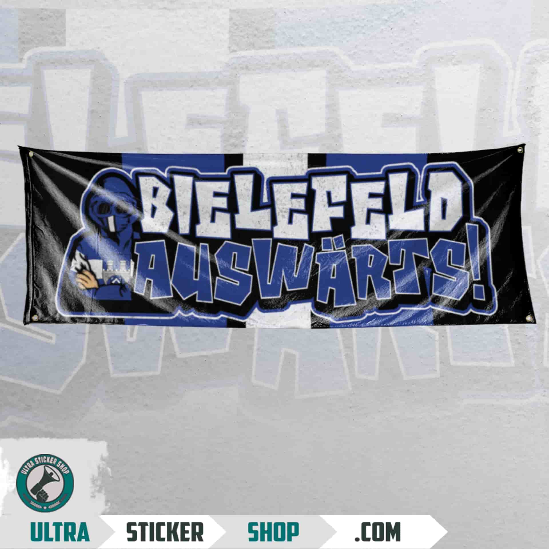 Bielefeld auswärts Flag