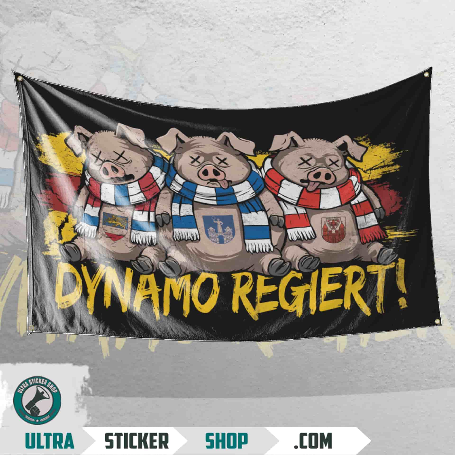 Dynamo Regiert! Flag
