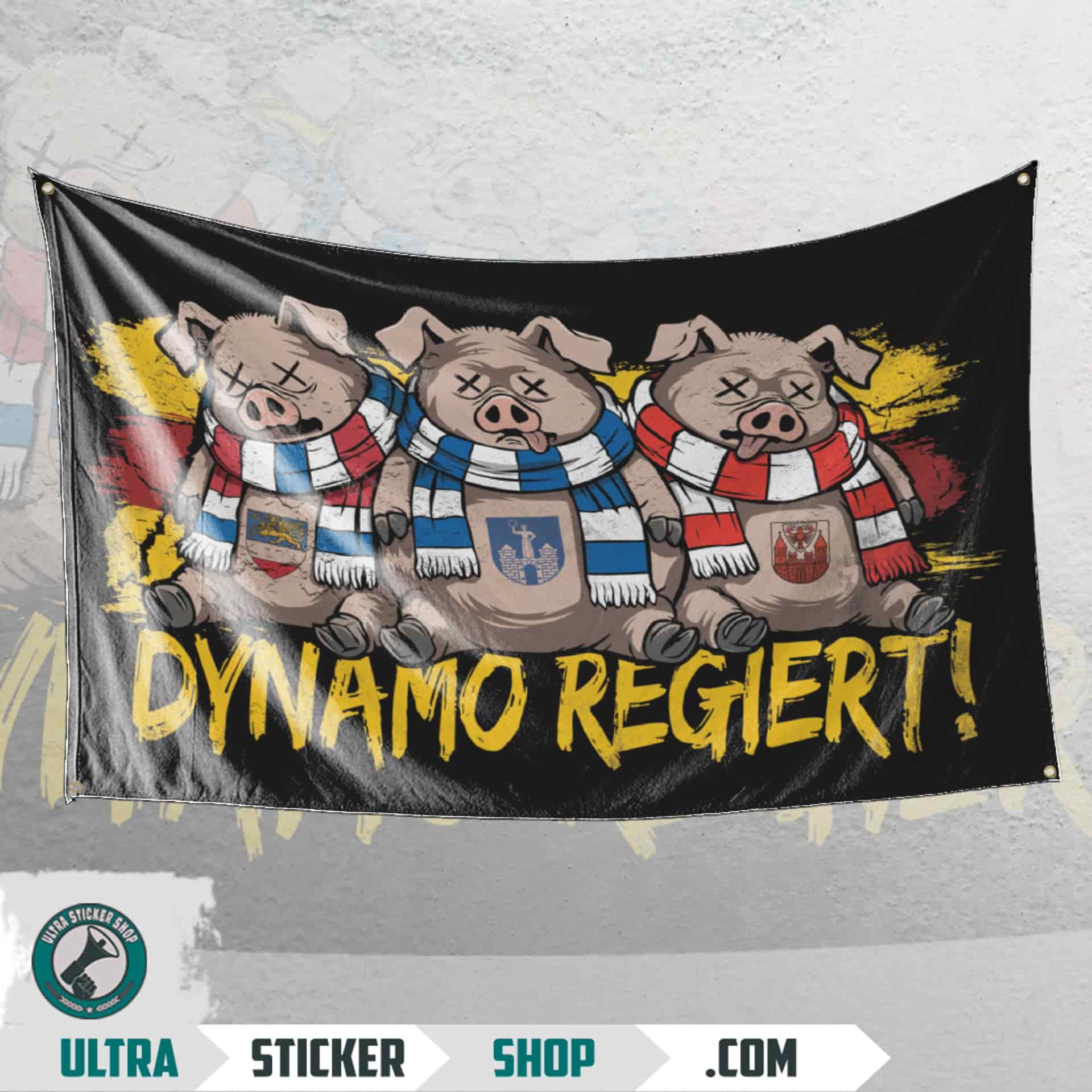 Dynamo Regiert! Flag