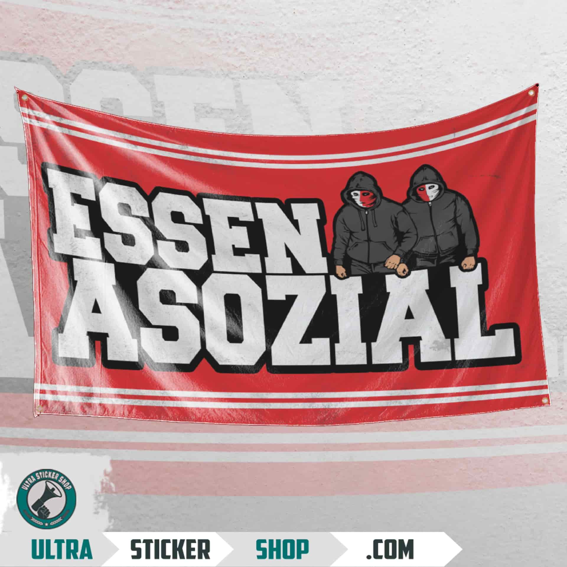 Essen asozial Flag