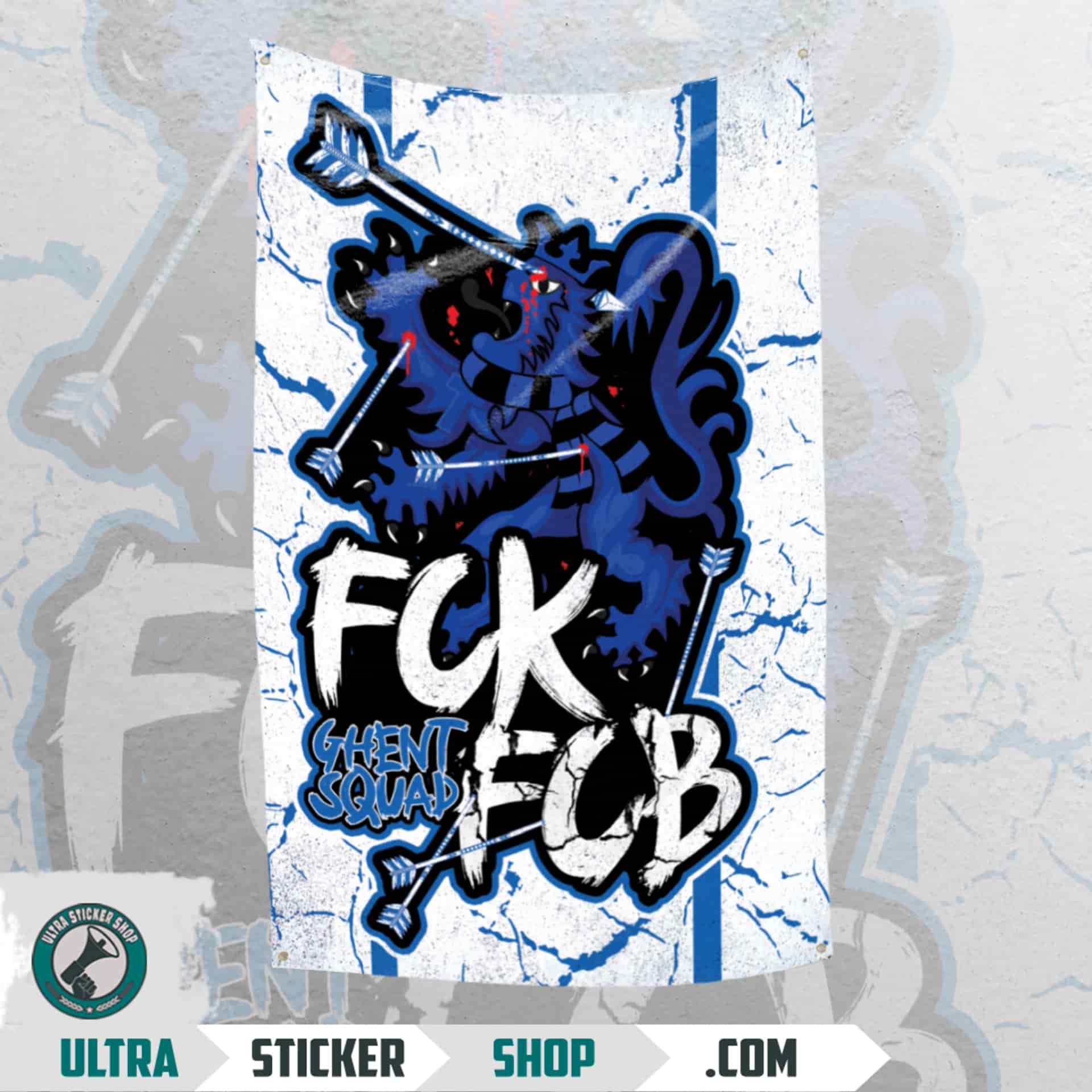 FCK FCB Gent Flag