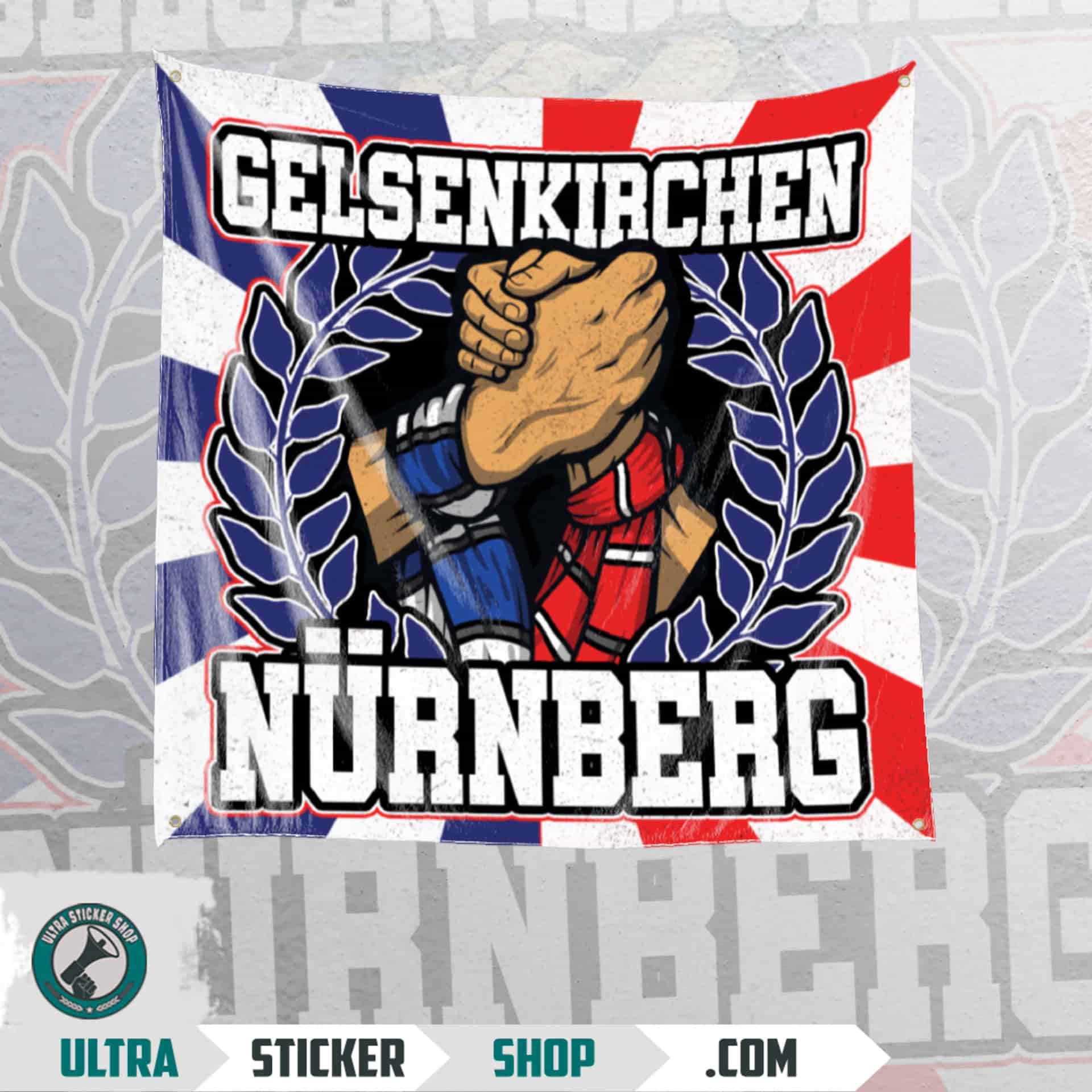 Gelsenkirchen X Nürnberg Flag