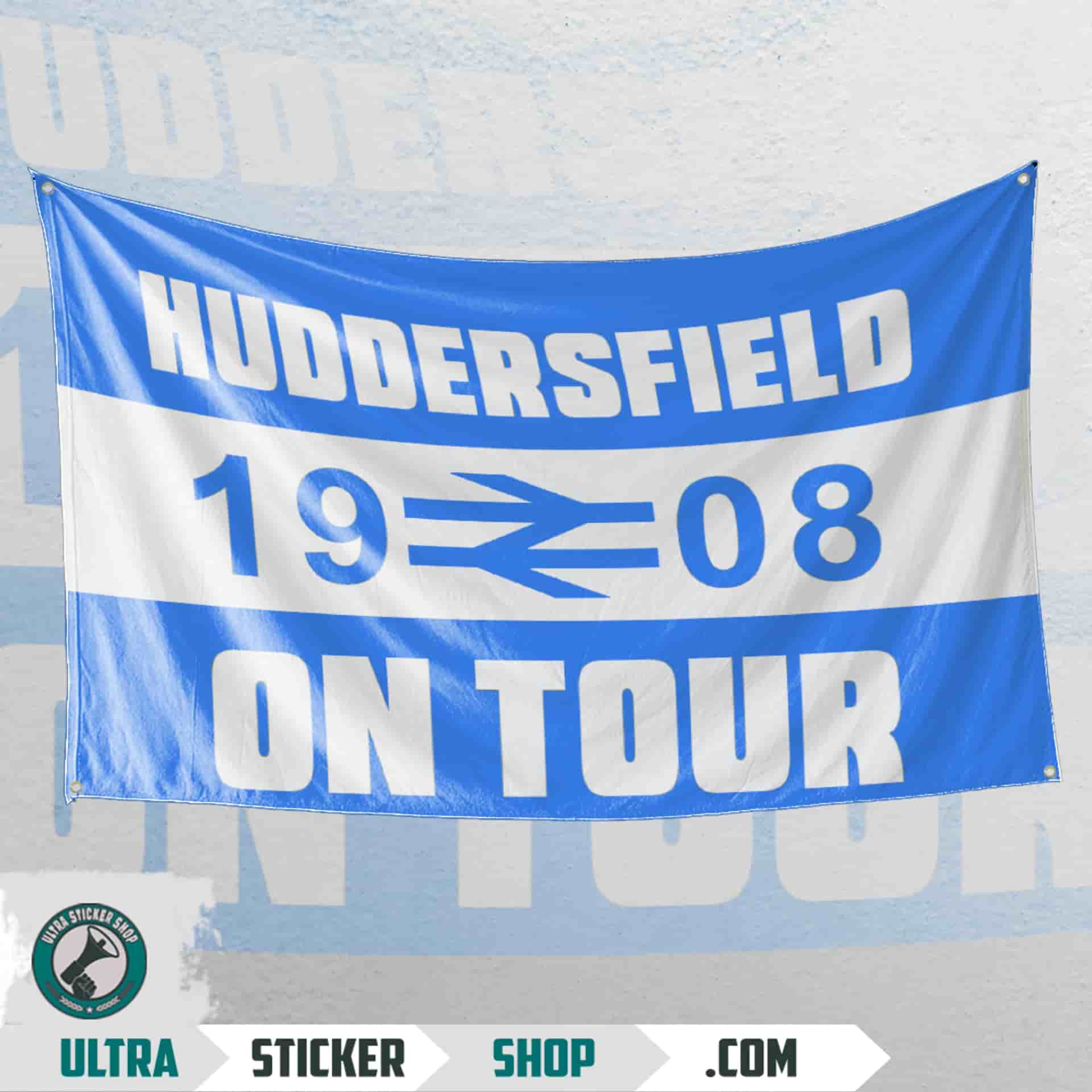 Huddersfield 1908 on tour Flag