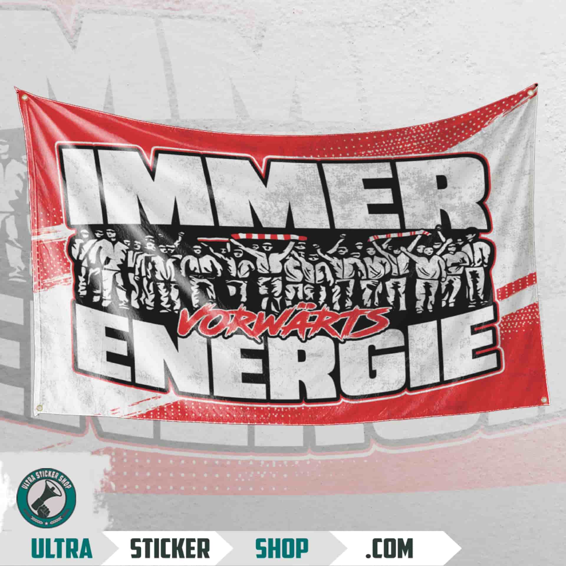 Immer vorwärts Energie Flag
