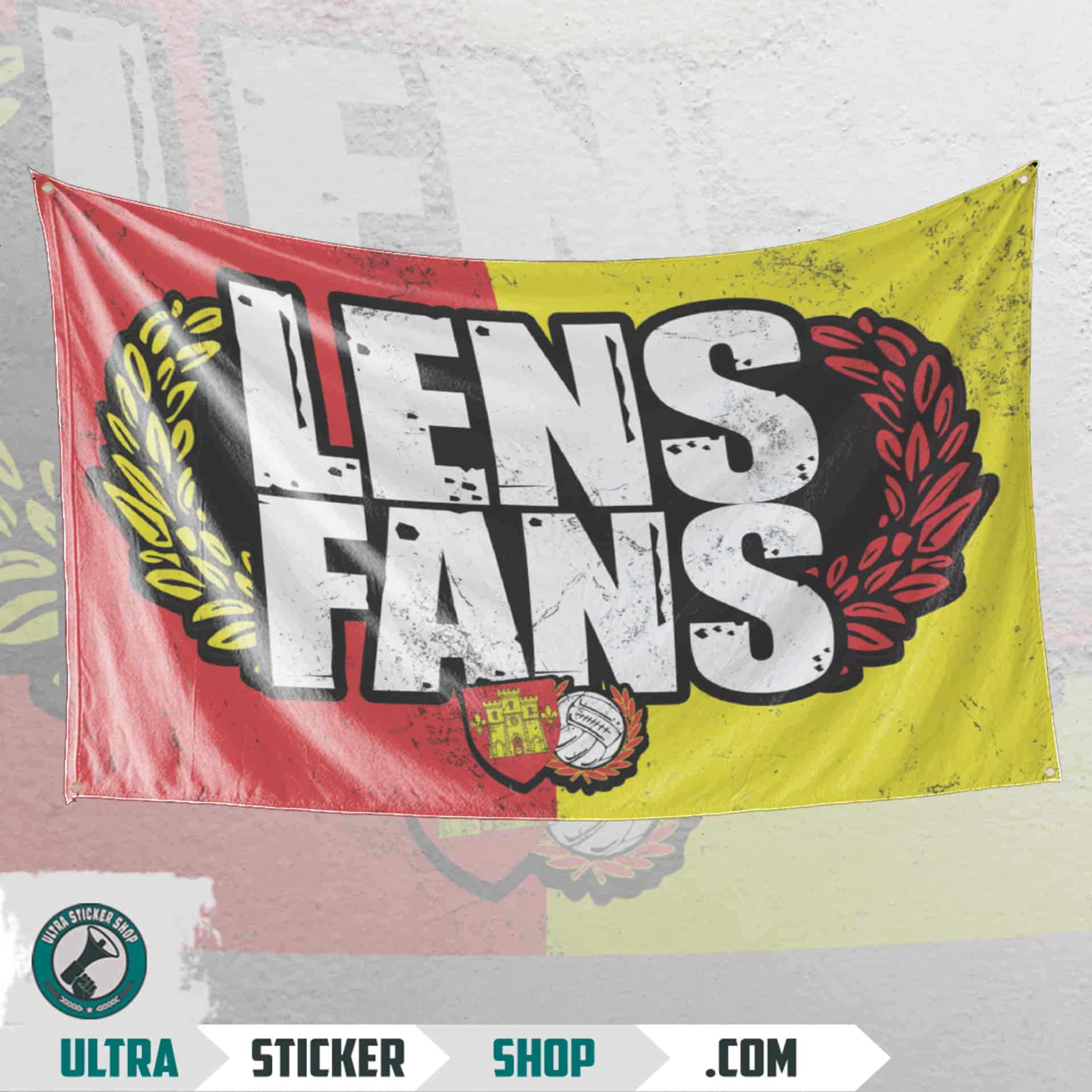 Lens fans Flag