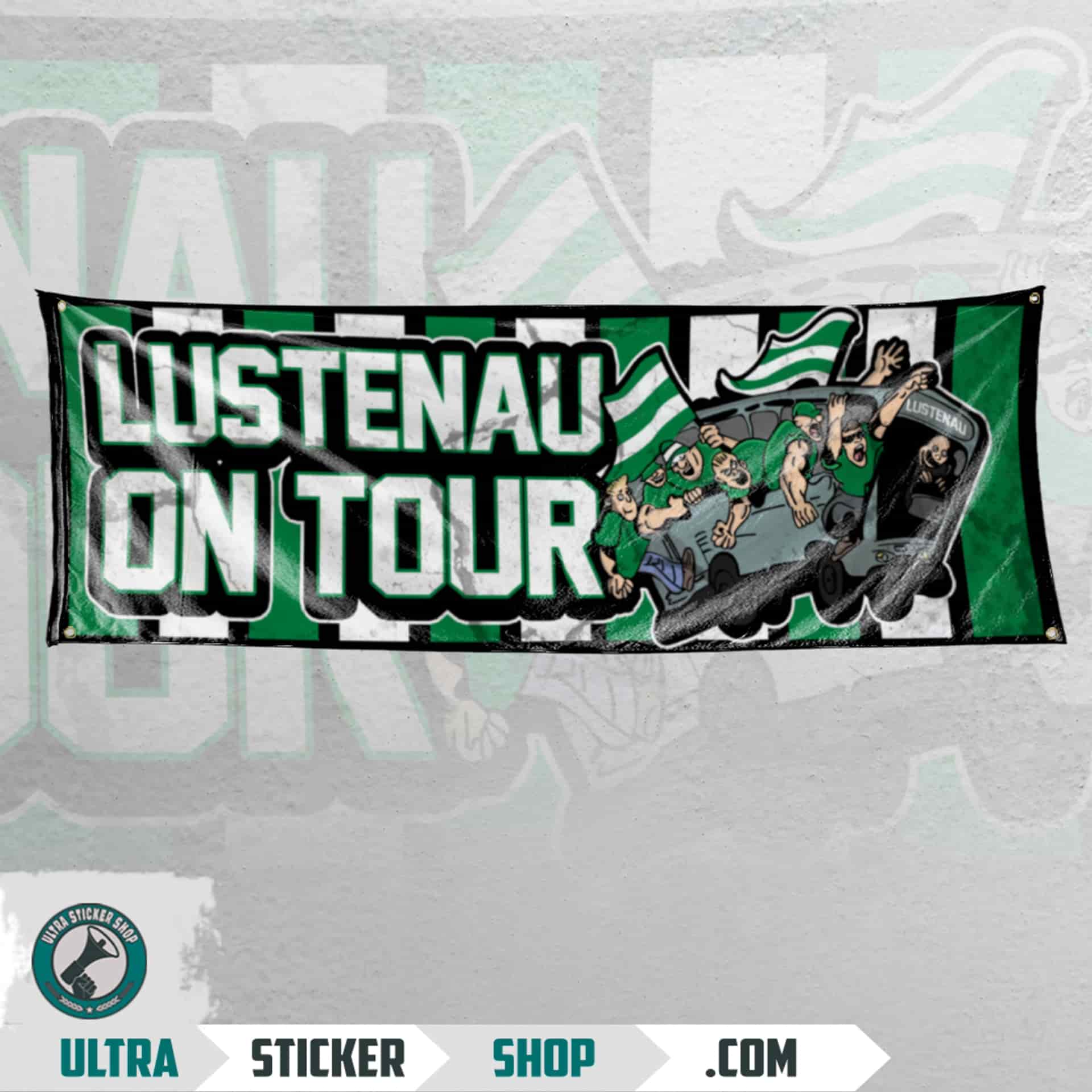 Lustenau on tour Flag