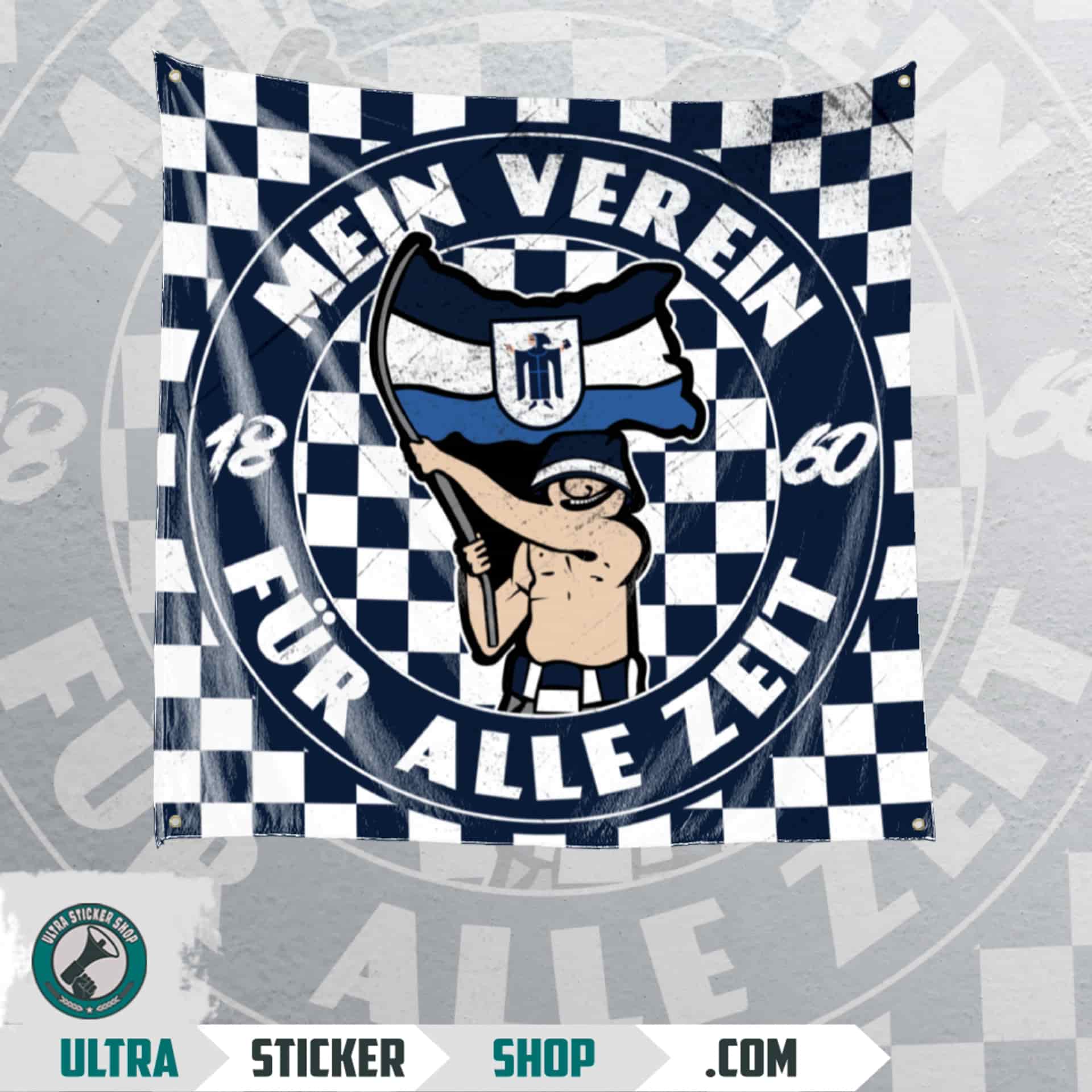 Mein verein für alle zeit Flag