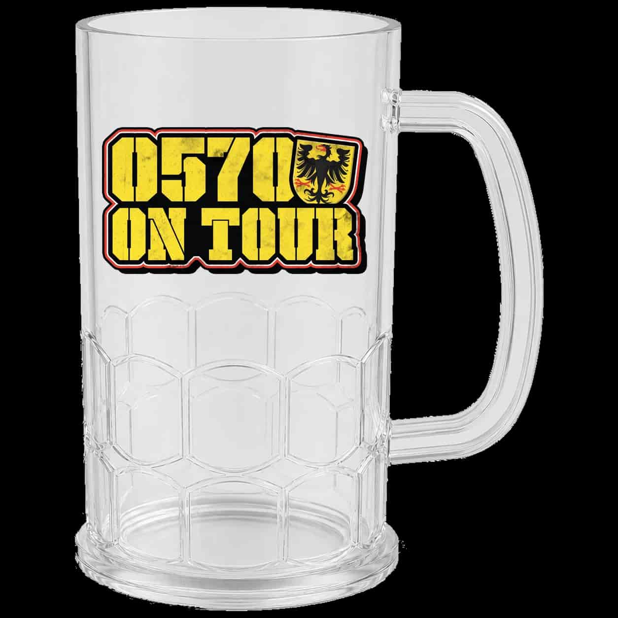 0570 On tour Beer Mug
