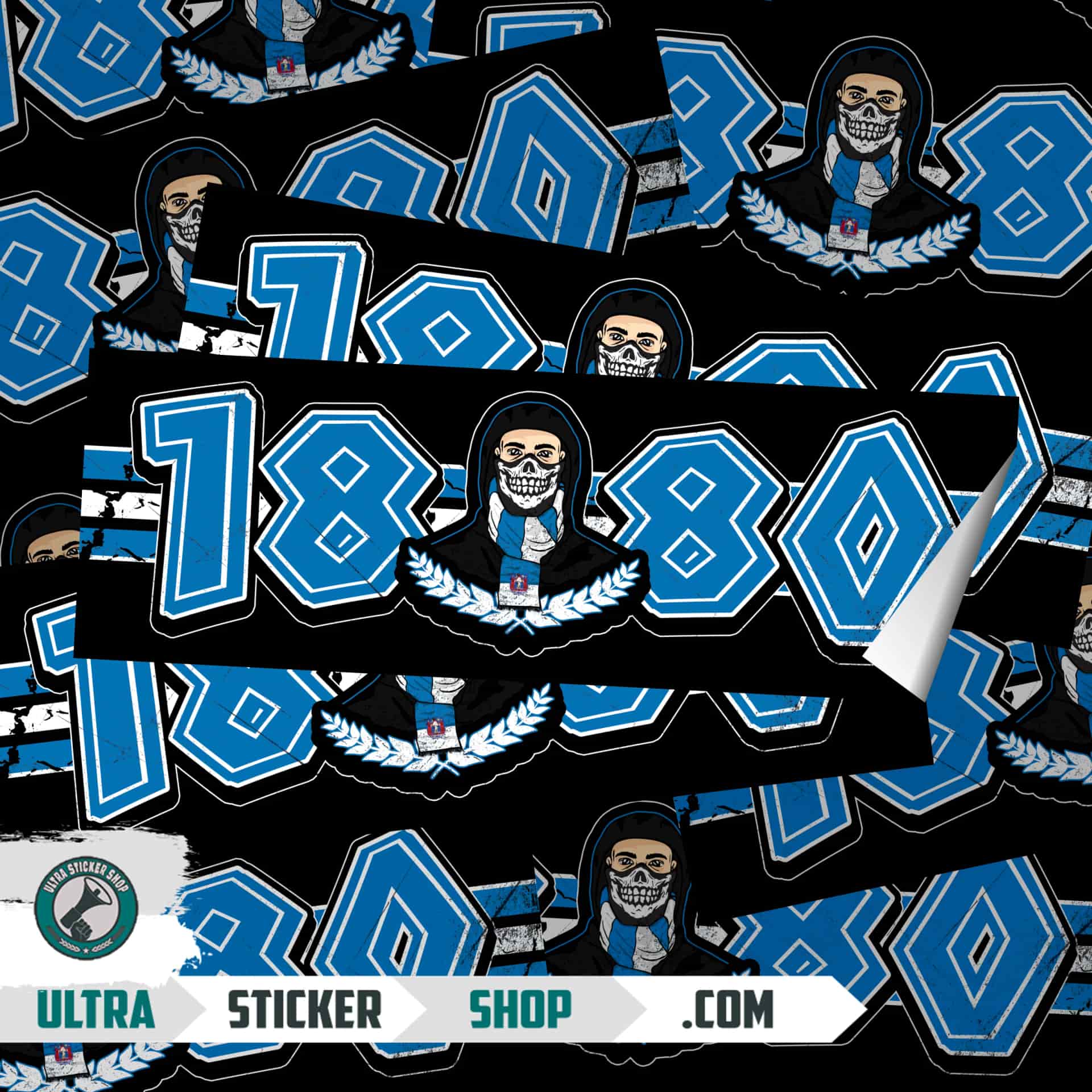 1880 aarhus Stickers