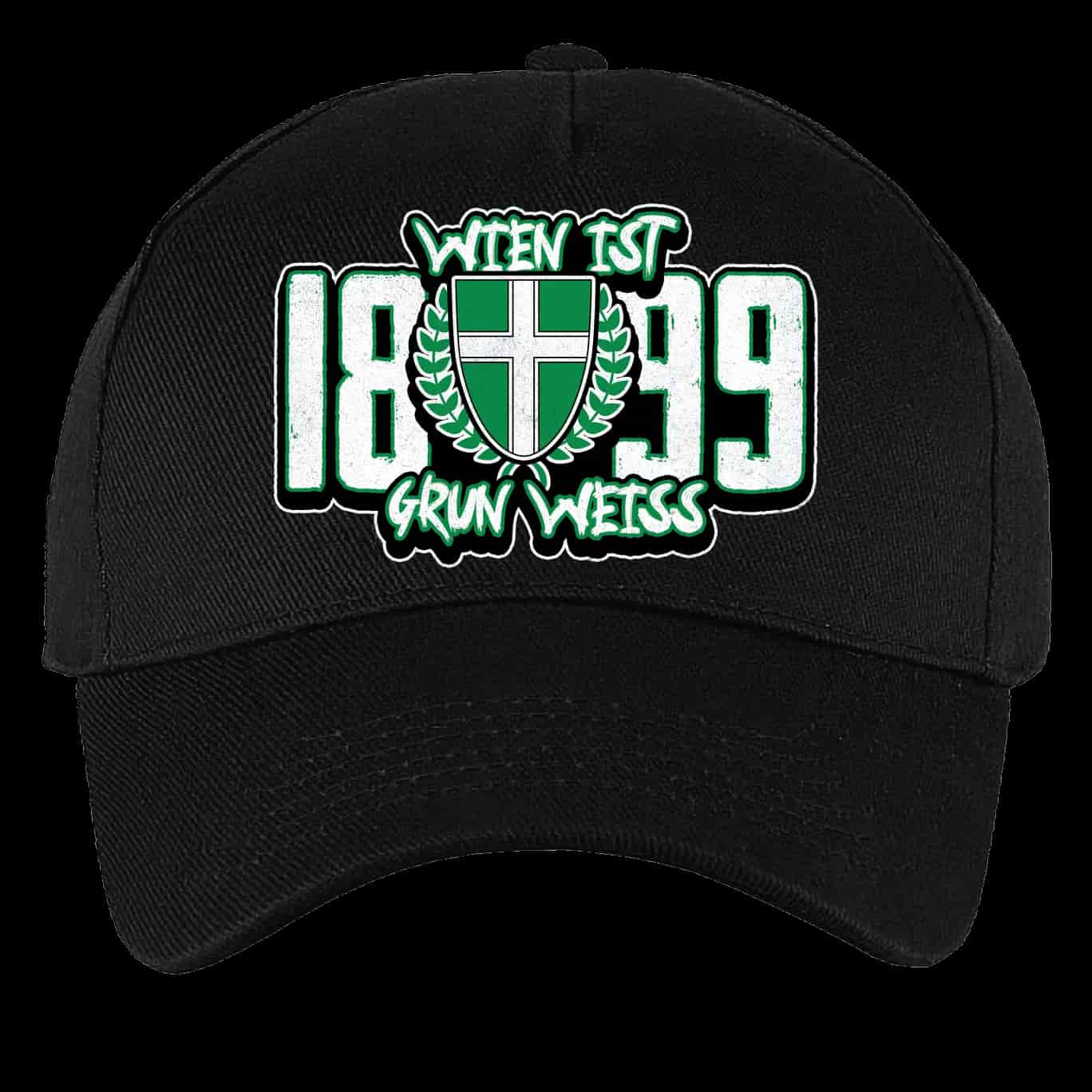 1899 Wien ist grun weiss Cap