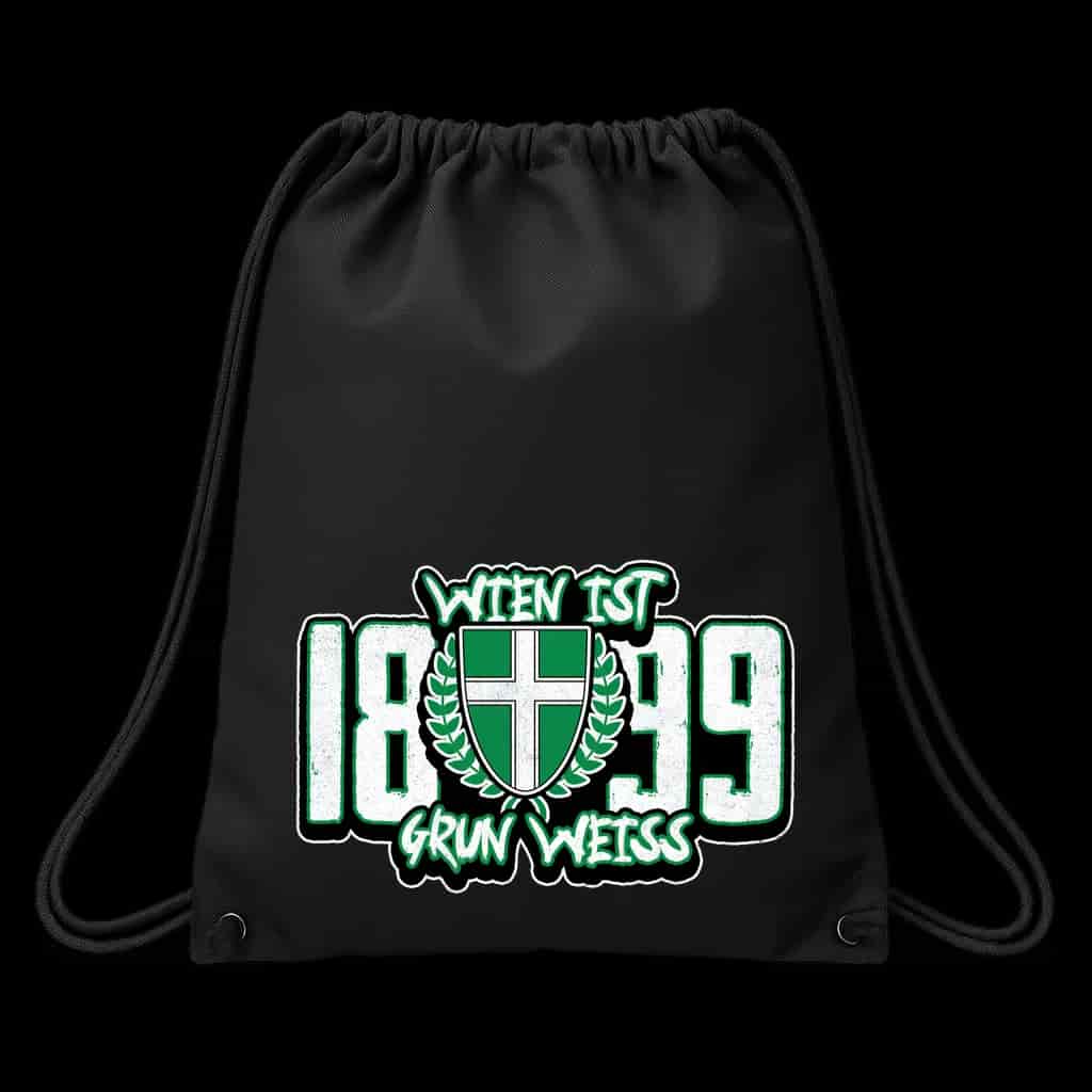 1899 Wien ist grun weiss Sack Pack