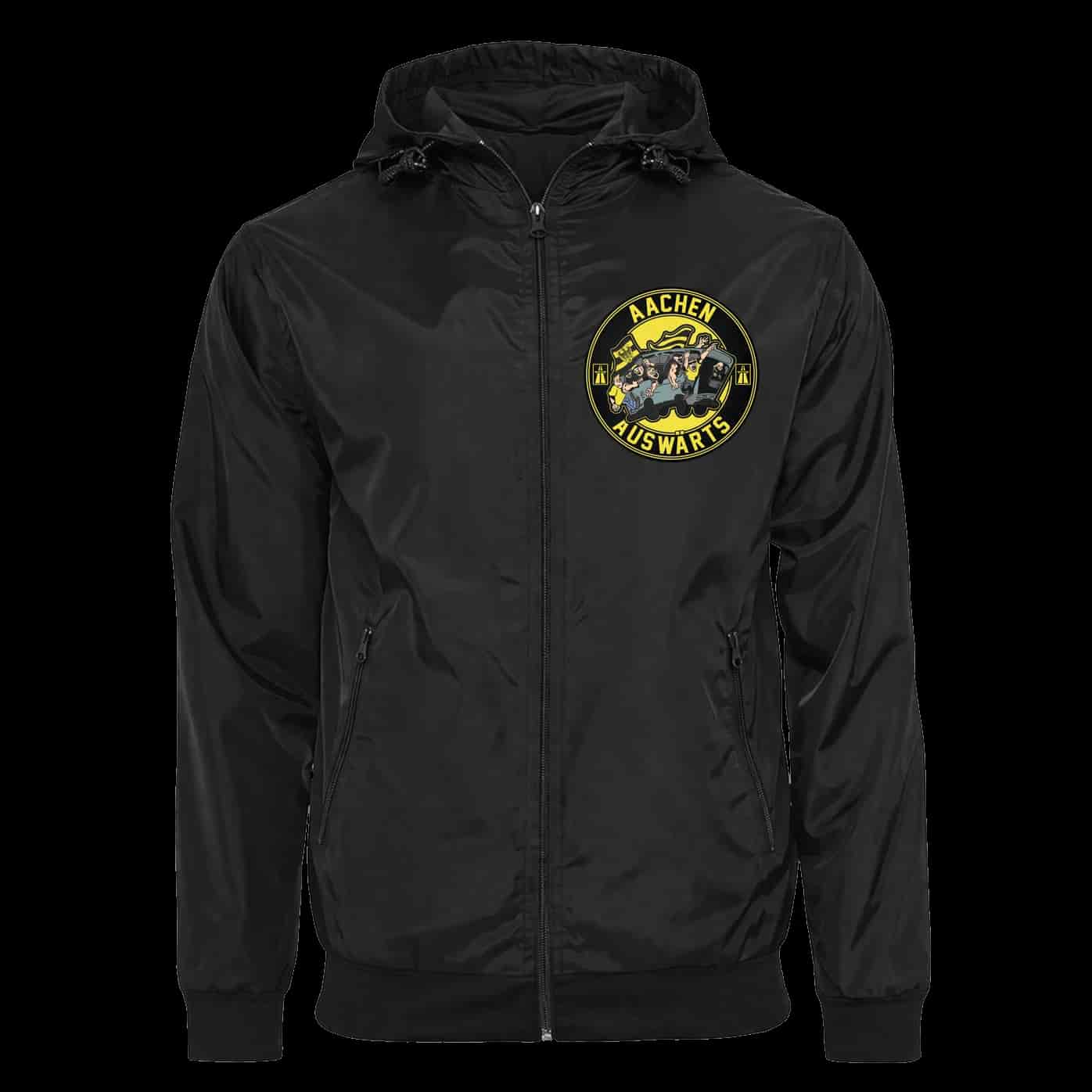 Aachen auswärts Jacket with Zip-Off Balaclava
