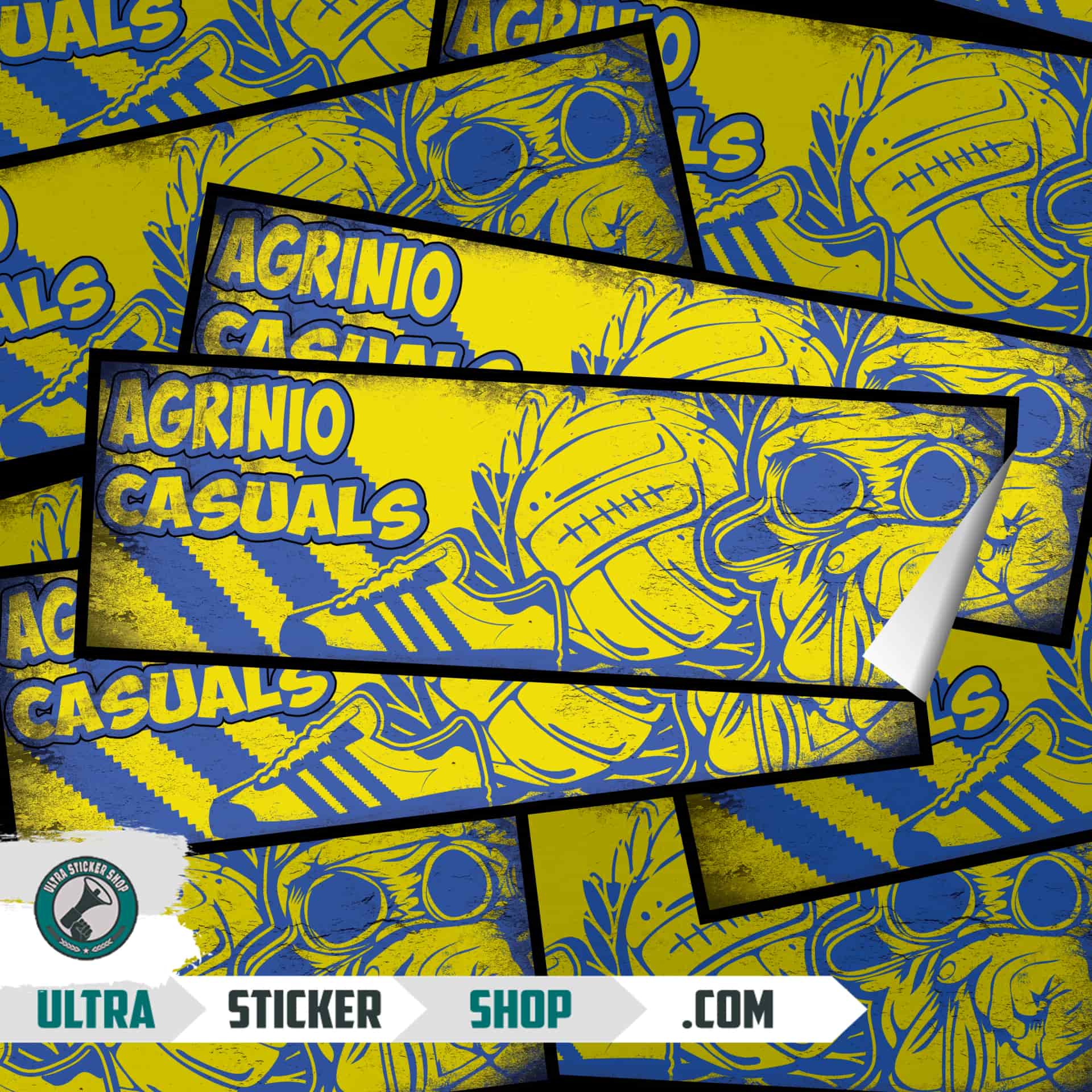 Agrinio casuals Stickers