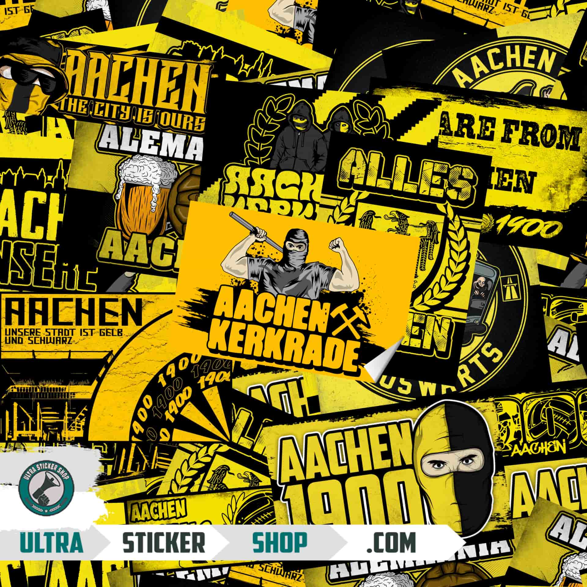 Alemannia Aachen Sticker-Mix