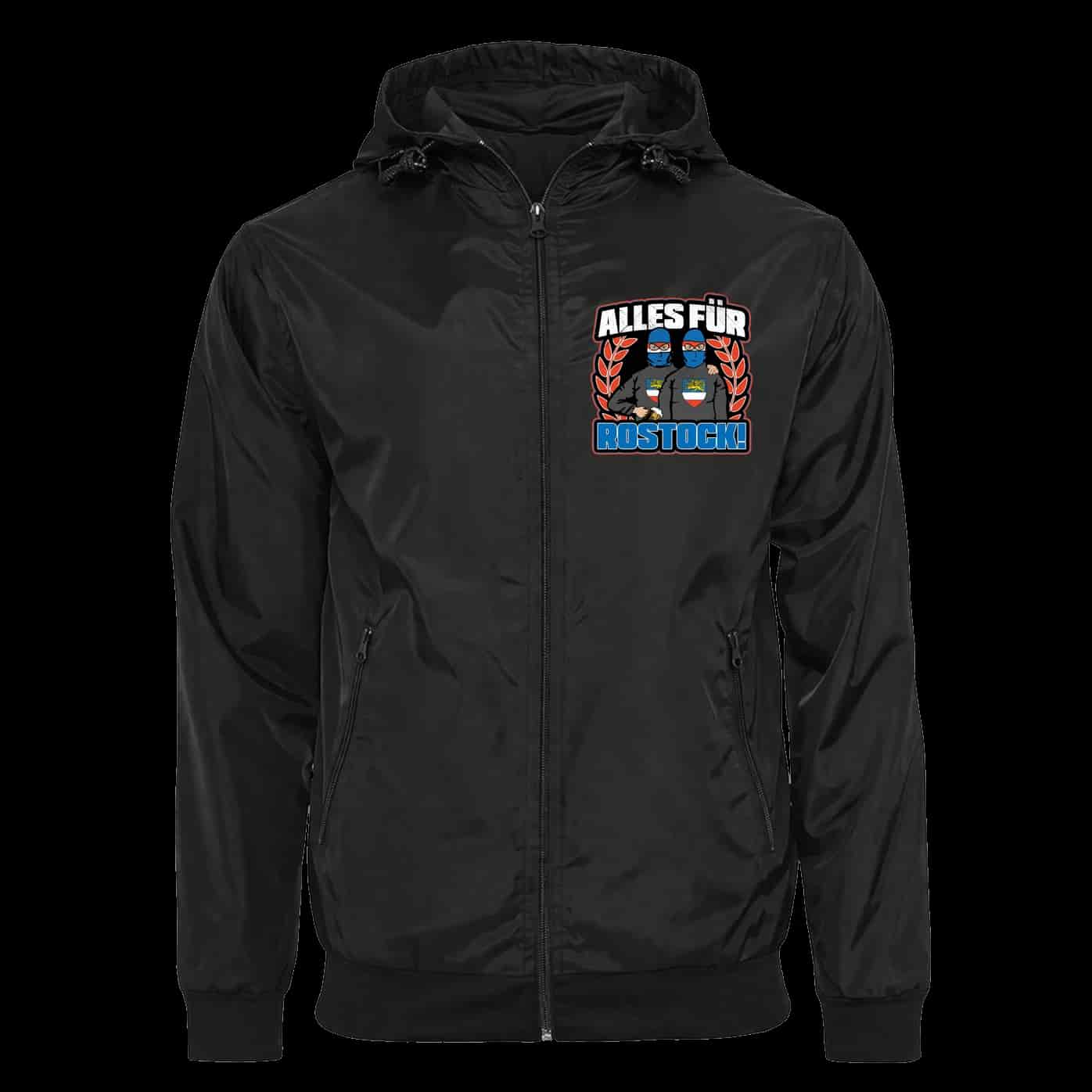 alles für Rostock Jacket with Zip-Off Balaclava