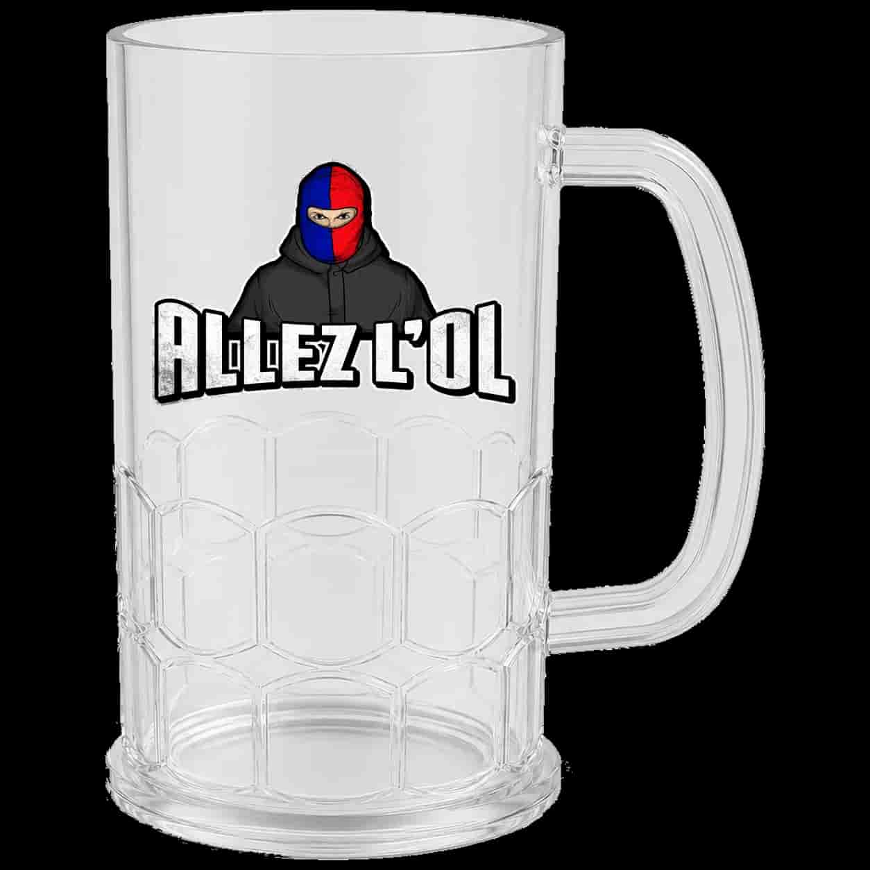 Allez l'OL Beer Mug