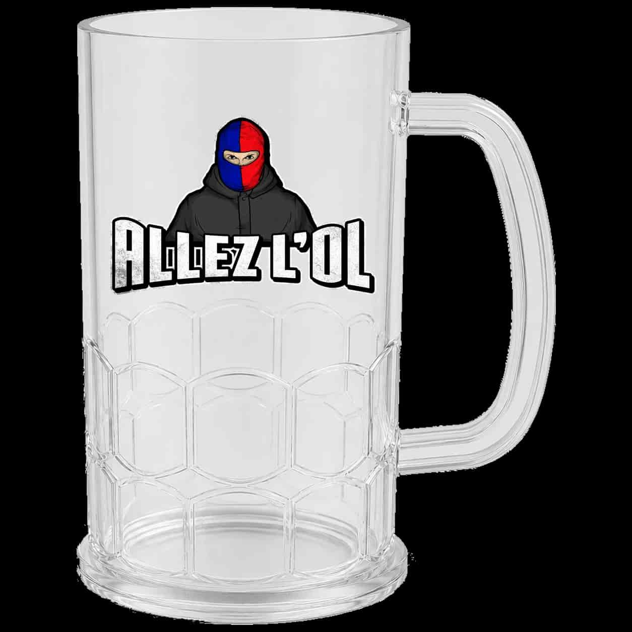 Allez l'OL Beer Mug
