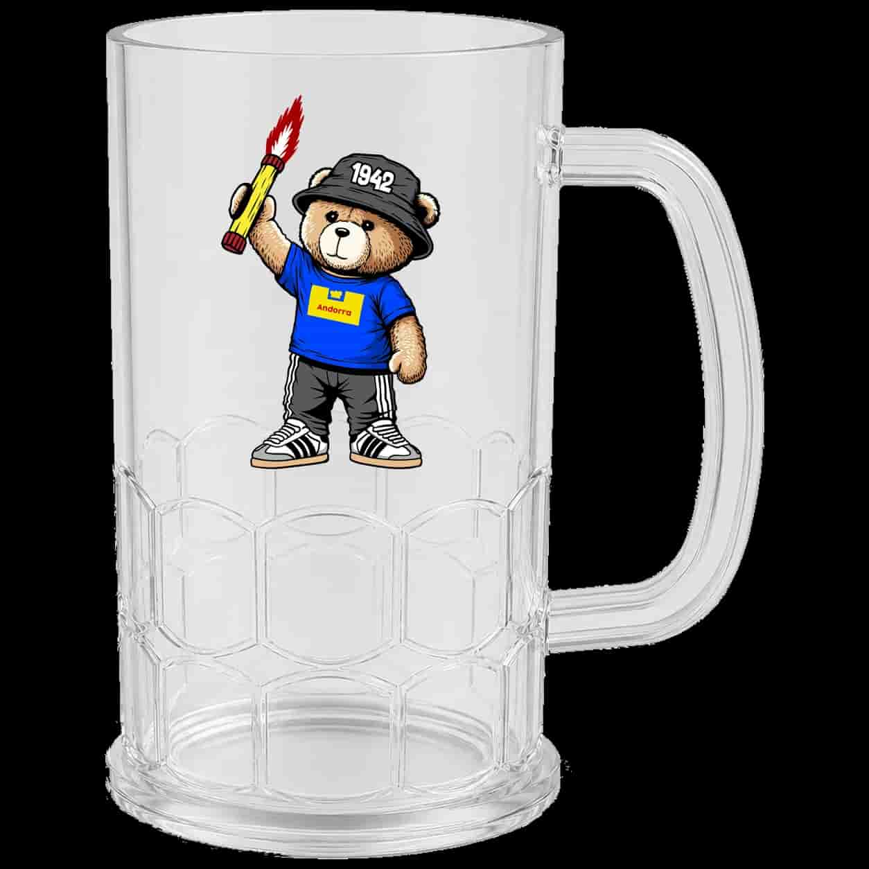 Andorra 1942 bear Beer Mug