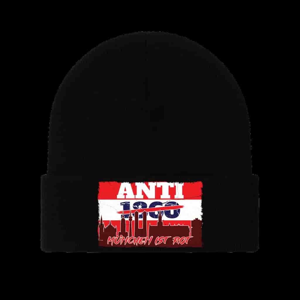 Anti 1860, München ist rot Beanie
