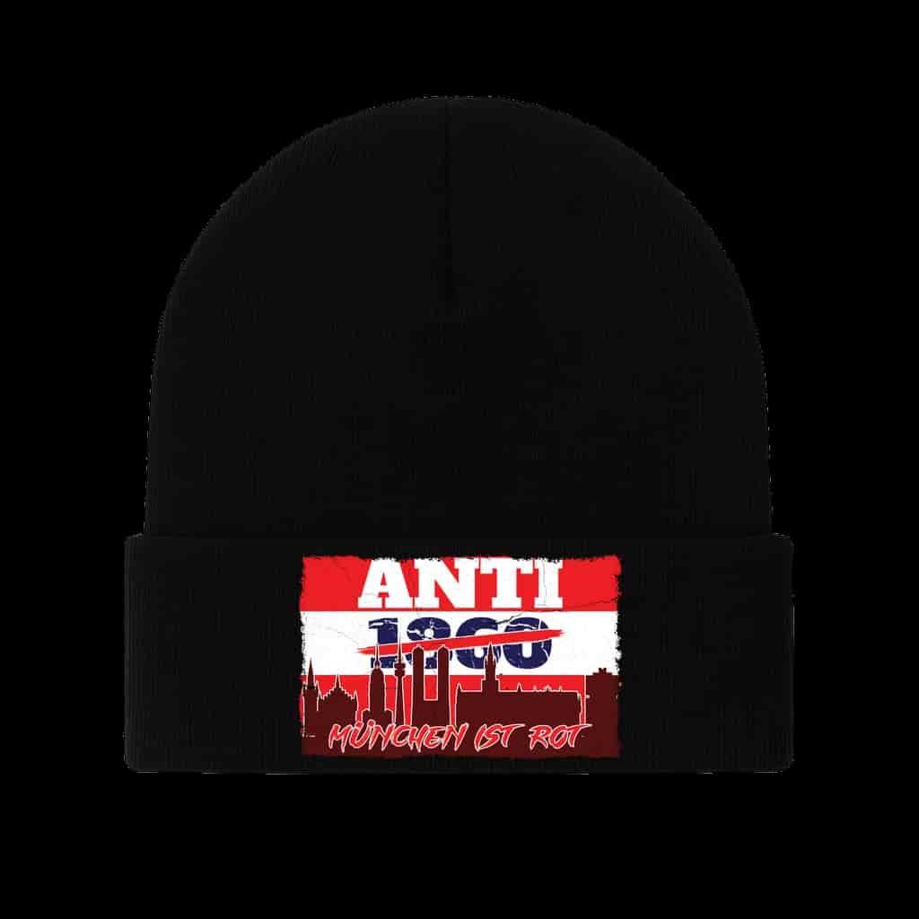 Anti 1860, München ist rot Beanie