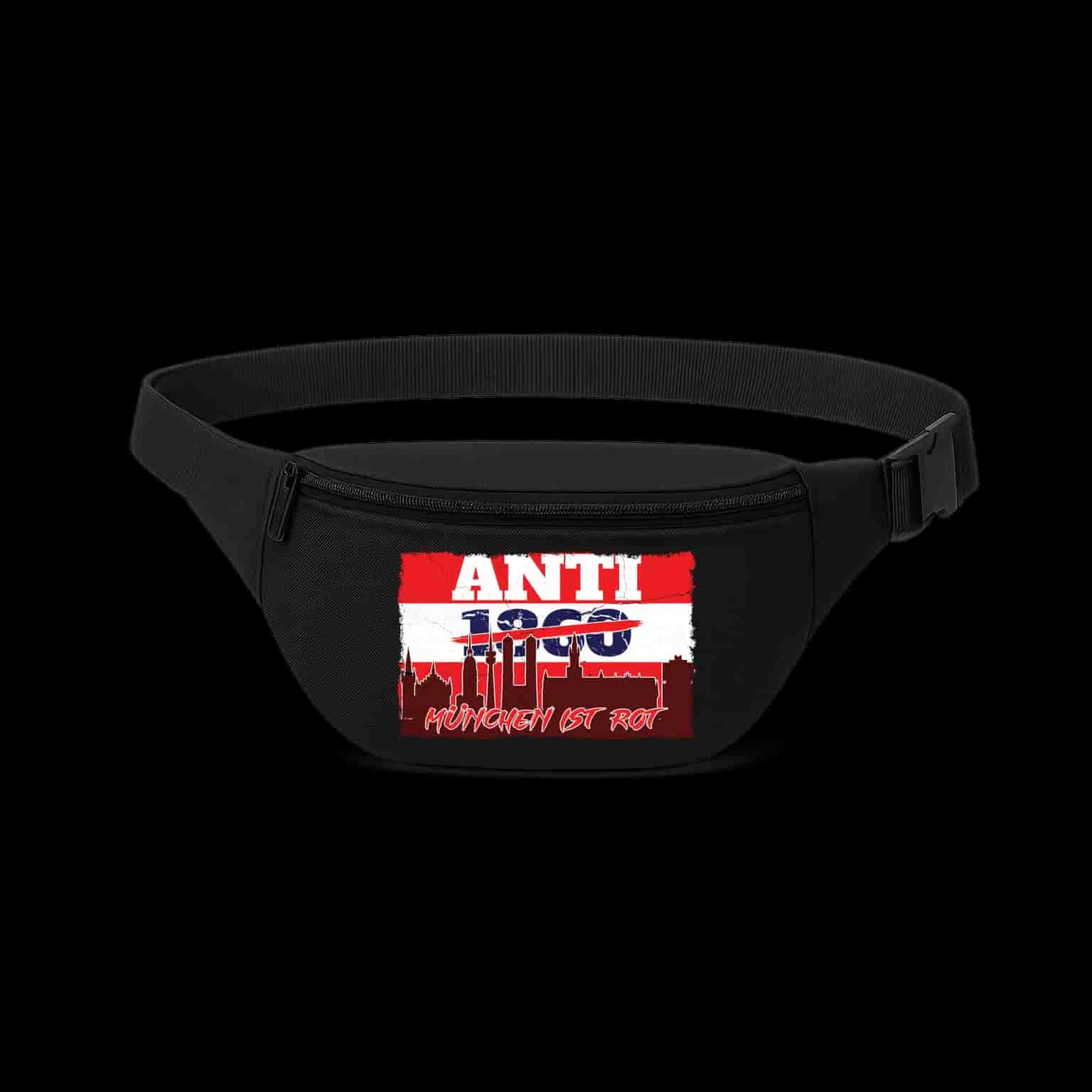 Anti 1860, München ist rot Fanny Pack