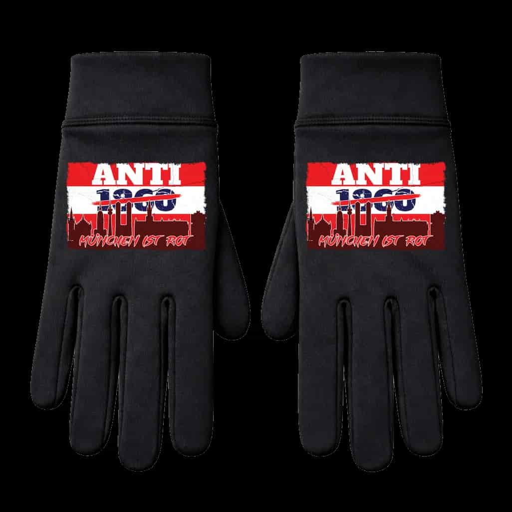Anti 1860, München ist rot Gloves