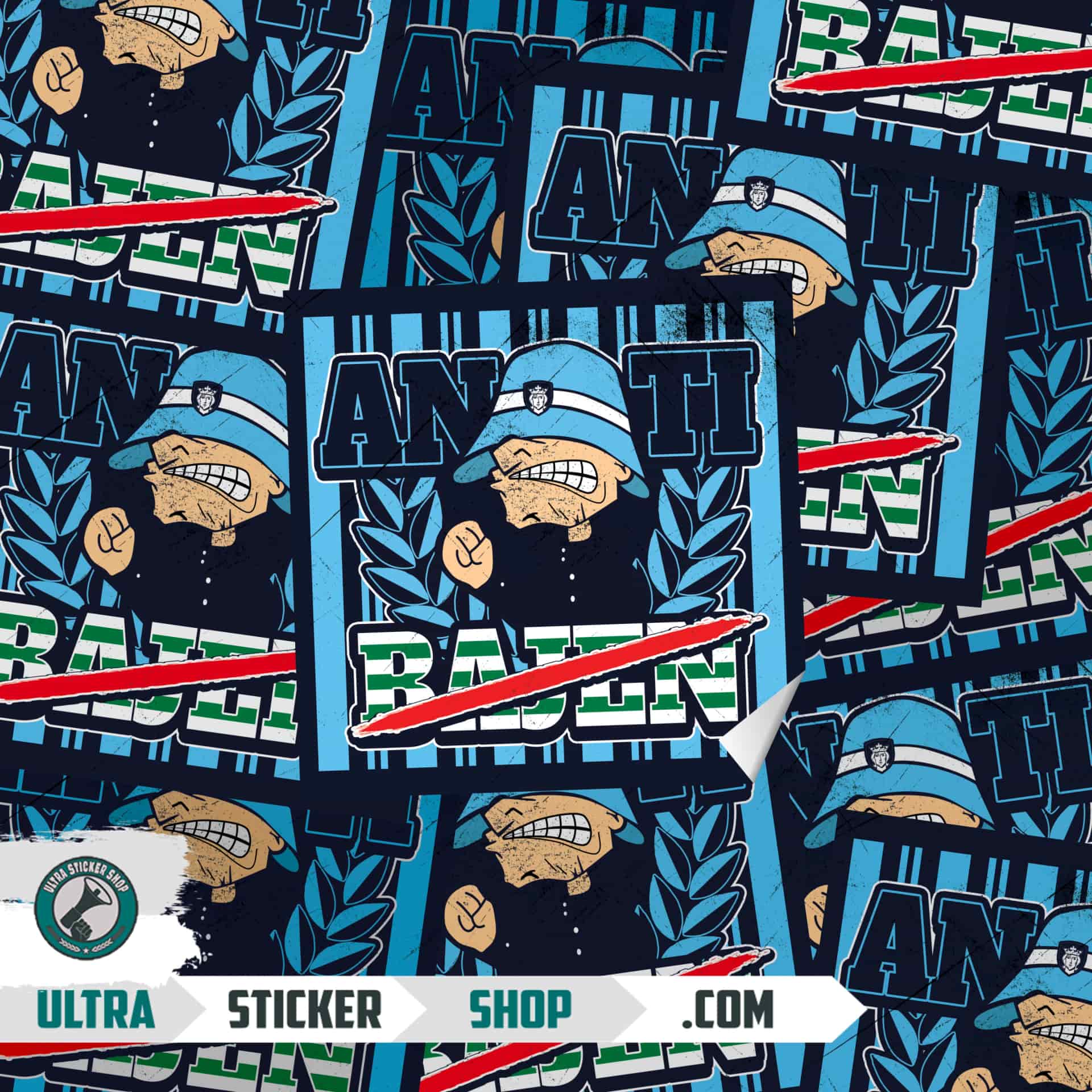 Anti bajen Stickers
