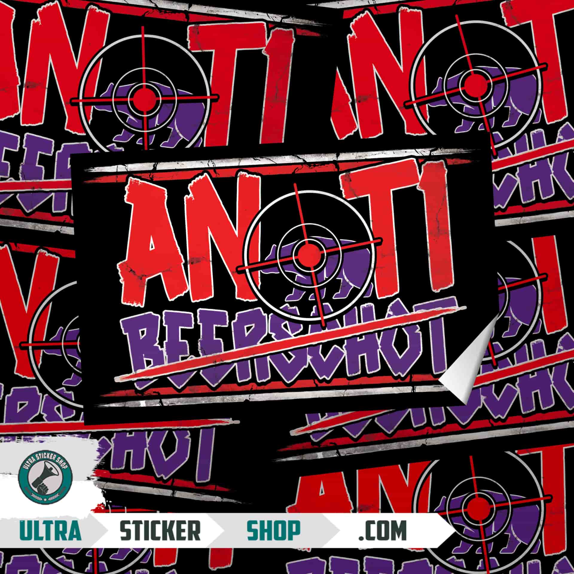 Anti Beerschot Stickers