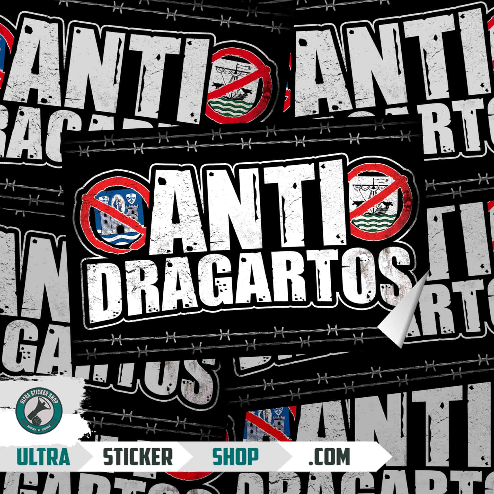 anti dragartos Stickers