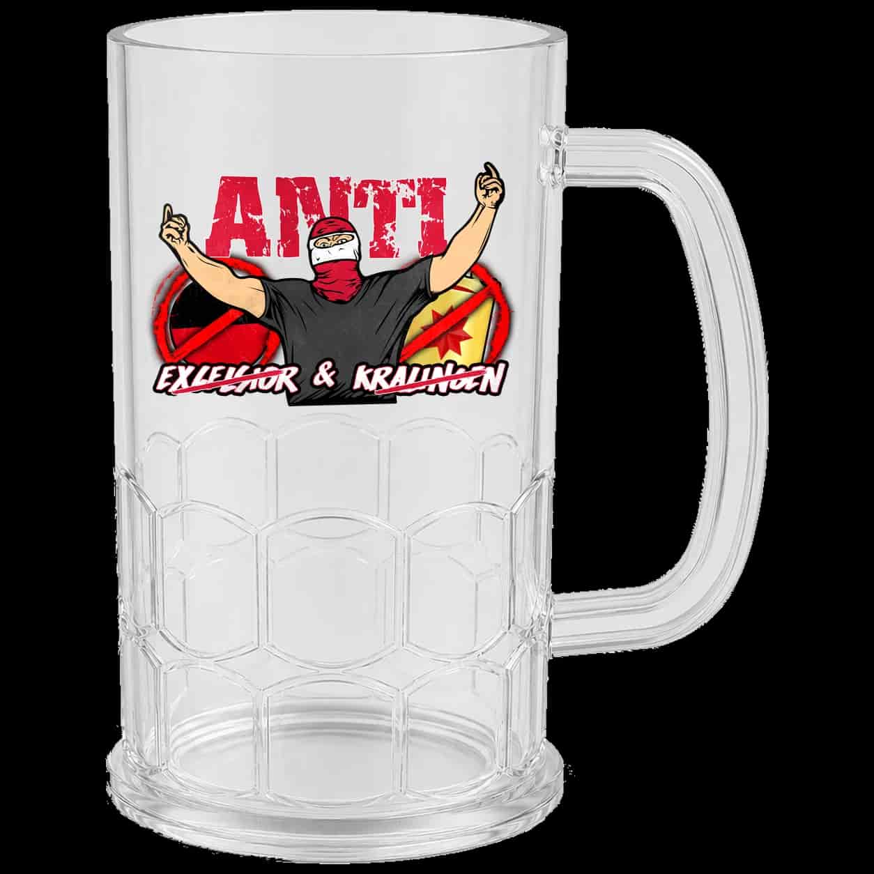 ANTI EXCELSIOR & KRALINGEN Beer Mug