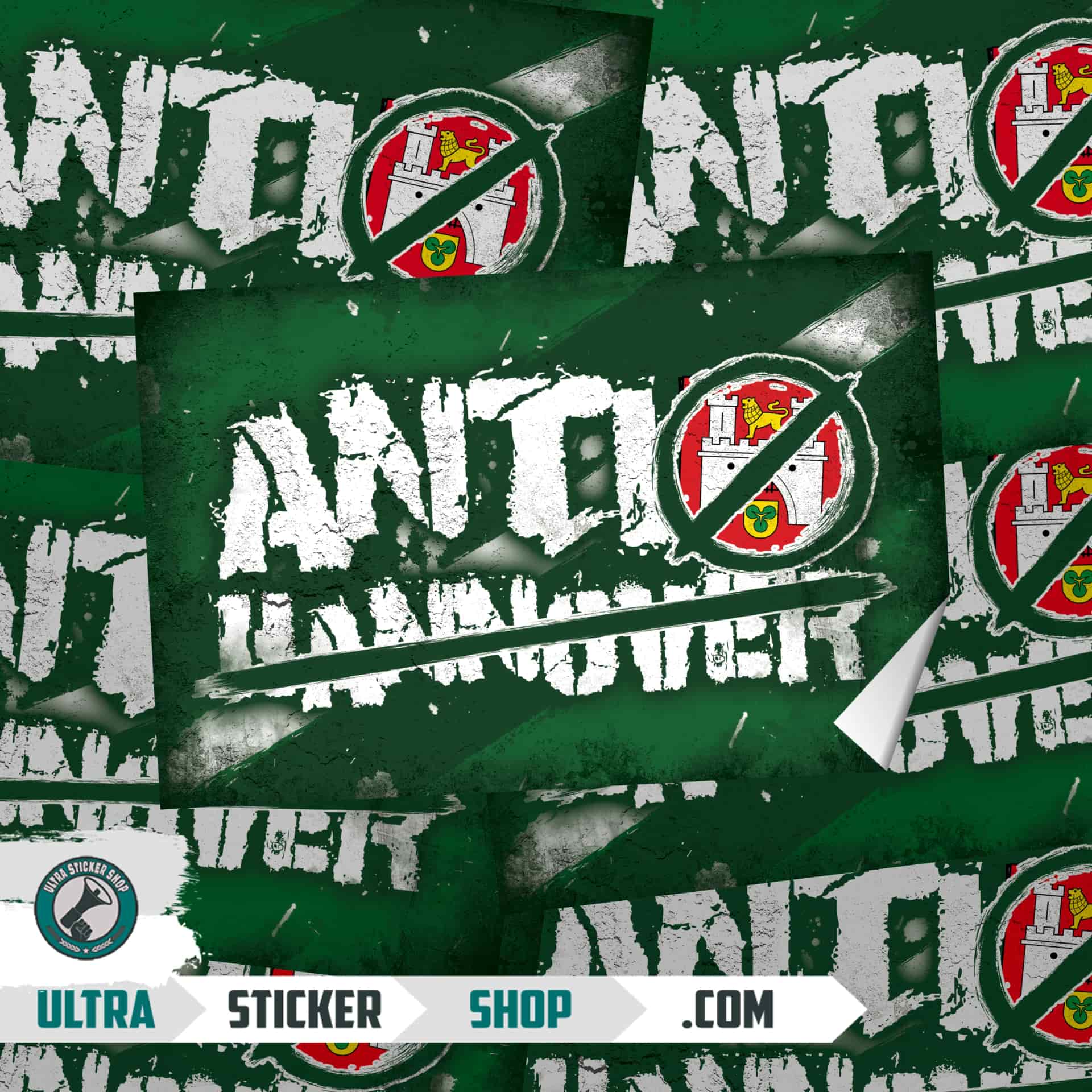 ANTI Hannover-wolfsburg Stickers